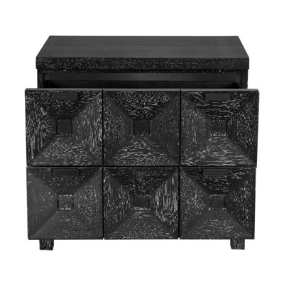 Musashi 2 Drawer, Small, Black Walnut
