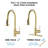 Red Cloud Pull Down Kitchen Faucet-86880002