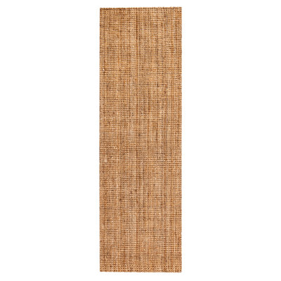 Muski Solid Colour Jute / Sisal Hand Woven Area Rug