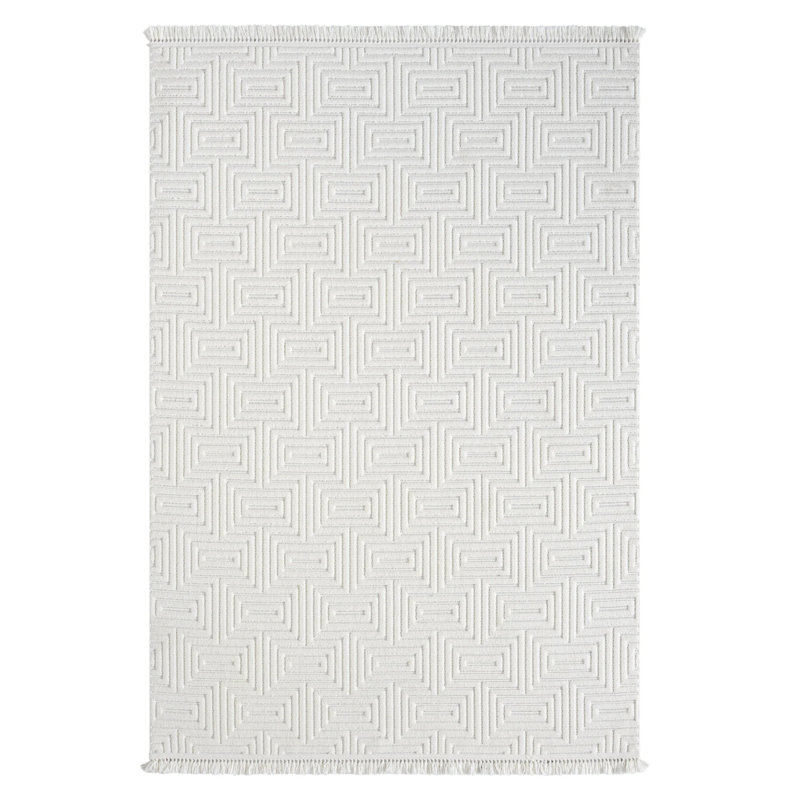 Leteisha Geometric Indoor Rug, Runner 2'8" x 8'11"
