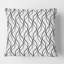Coussin décoratif rétro à motif géométrique abstrait X-1674011521