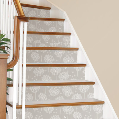 Tisch Peel & Stick Floral Roll