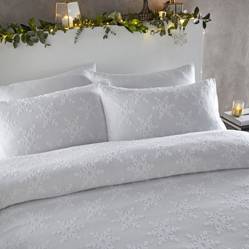 Cotton Abstract Duvet Cover Set with Pillowcases, 137 x 200 cm - 1 Standard Pillowcase