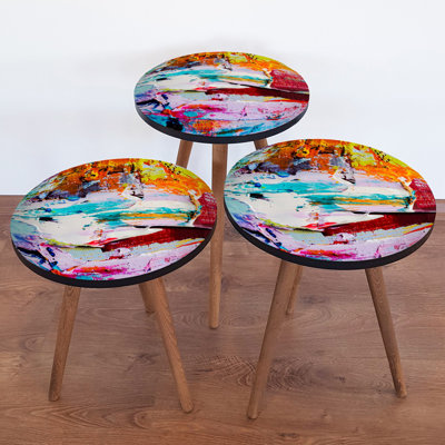 Tables gigognes 3 pieds Auten