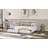 Full Size Daybed Wood Bed With Two Drawers,White-1259613740