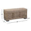 Banc de rangement