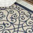 Deilani Vintage Filigree Textured Weave Navy/Beige Indoor/Outdoor Rug-653223989