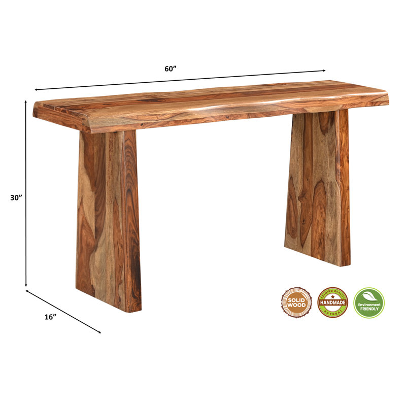 Ensemble de tables basses 3 pièces Chaliyah, Naturel
