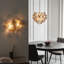 Indiana 1 -Light Crystal LED Chandelier
