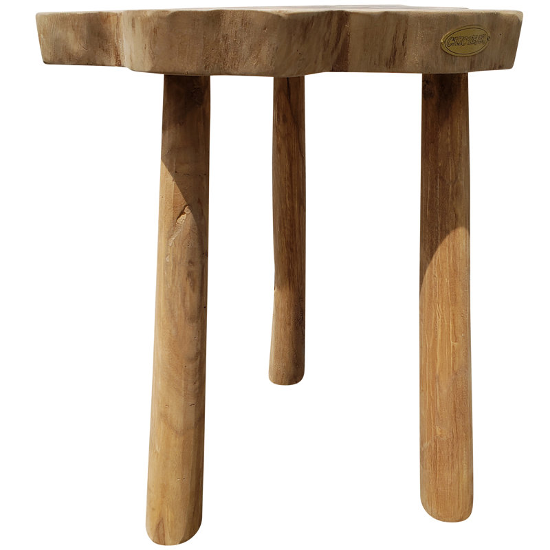 Ampyang Recycled Teak Wood End Table