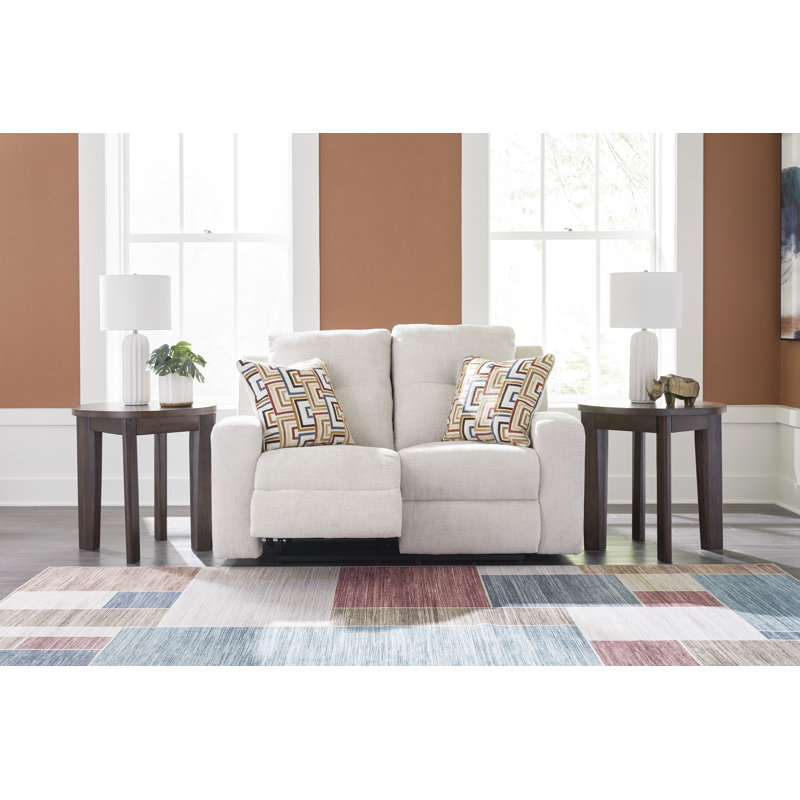 Causeuse inclinable Agostini, Beige
