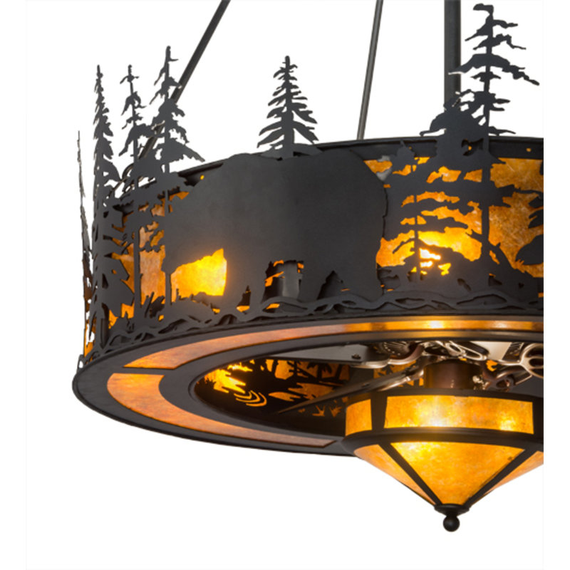 Tall Pines Downrod Ceiling Fan