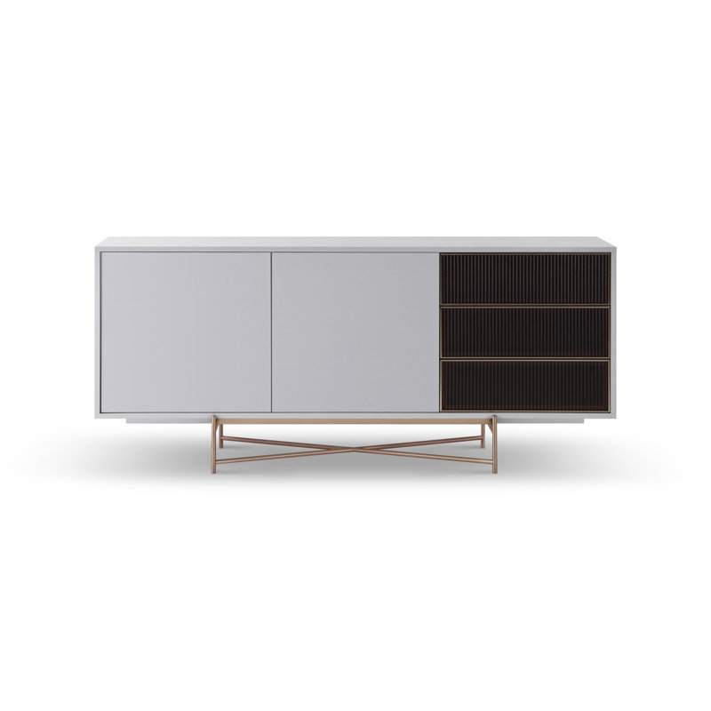 Aleksy 179.9cm Sideboard, White