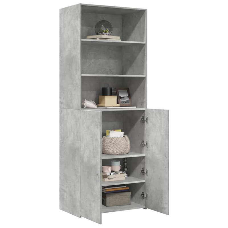 Alundra 70cm Sideboard, Concrete Grey