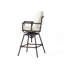 Tabouret de bar pivotant à hauteur ajustable-1280801496