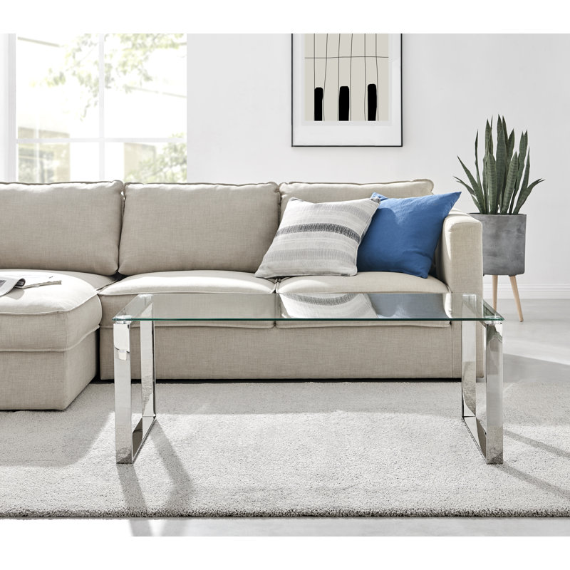 Aditya Sled Coffee Table