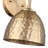 Lesniak 1-Light Wall Sconce in Modern Brass-982379523