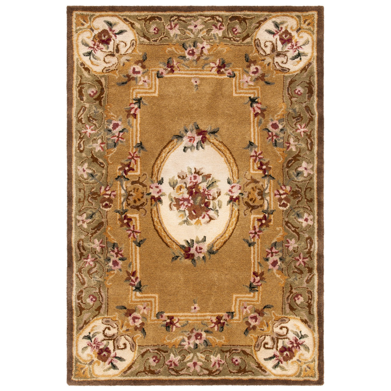 Hand Tufted Wool Rug, Rectangle 9'6" x 13'6"
