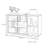 Kitchen Solid Wood Sideboard