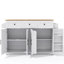 140 cm W Kitchen Island with Top
