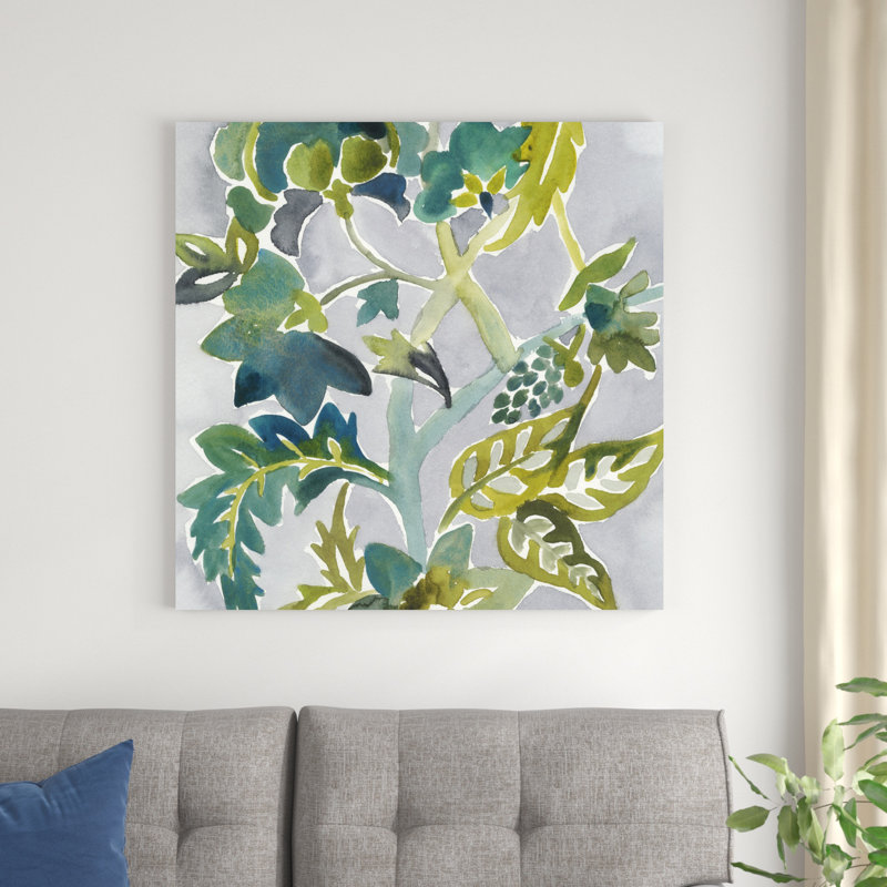 Batik Vines II, H 36 po x l 36 po x P 1,25 po