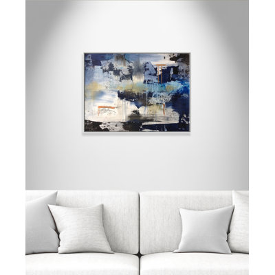 Autumn Indigo " Autumn Indigo " Painting Print