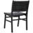 Alston Woven Leather & Solid Wood Dining Chair-943167714