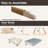 Wooden Box Spring / foundation for Mattress Support, Easy to Assemble-1636901307-1640882104