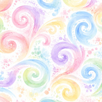 Peel and Stick Wallpaper Spiral Tie Dye Swirl Seamless Pale Tiedye Rainbow Tiedye Green Color Contact Paper Removable Self Adhesive Wall Mural Wall Decor for Bedroom Kitchen Cabinets 24in x 118in