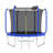 8FT Trampoline With Basketball Hoop