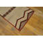 Ivory Minimalist Tribal Design Antique Native American Flatweave Navajo Rug
