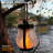 Schoolhouse Solar Lanterns Outdoor Waterproof,Patented Fire Effect | 1 Pack, Outdoor Solar Lantern, Hanging Solar Lights For Outside, Great For Porch, Patio, Garden, Tabletop, Or Hanging Display