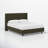 Hanson Upholstered Wingback Platform Bed-96767332-96767331