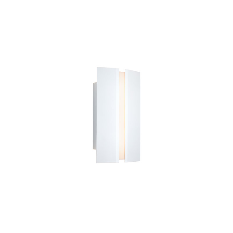 Rima Dimmable LED Flush Mount Sconce, 3500, Textured White