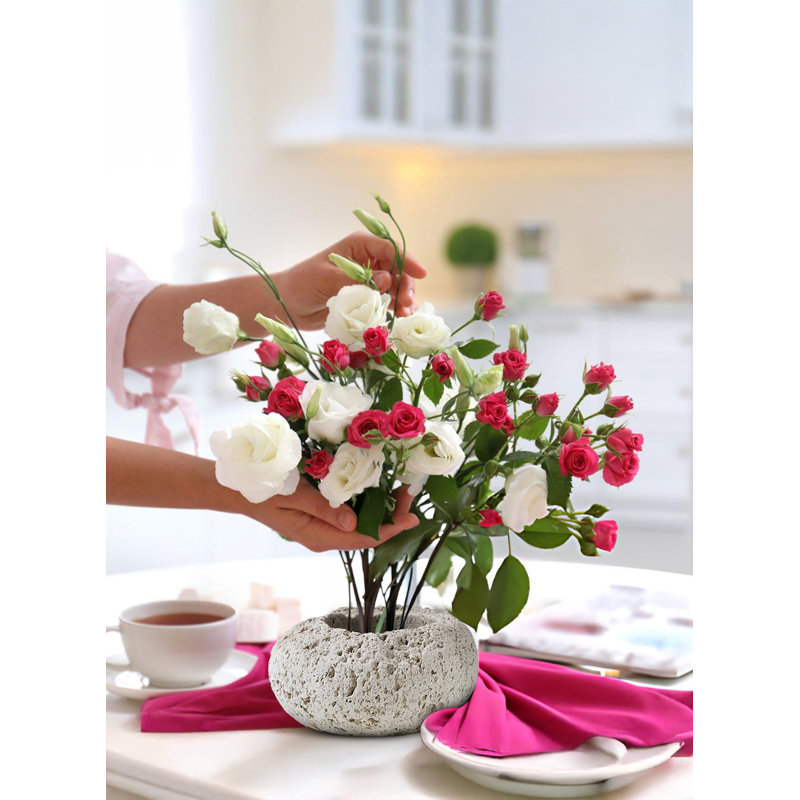 Vase de table en grès Conklin