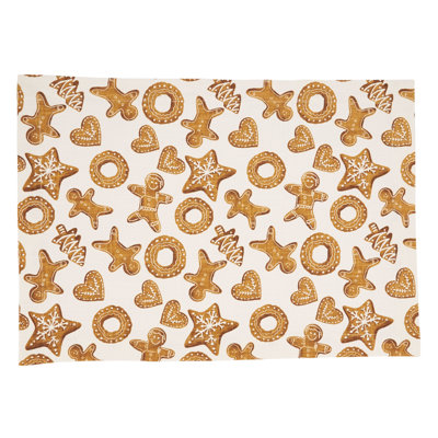 Napperons Gingerbread Design (ensemble de 4)