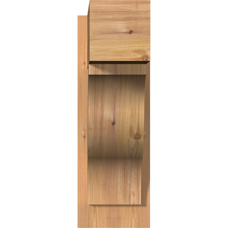 Jeu de blocs Funston, 7 1/2" W Western Red Cedar (Smooth), P 18 po x H 22 po