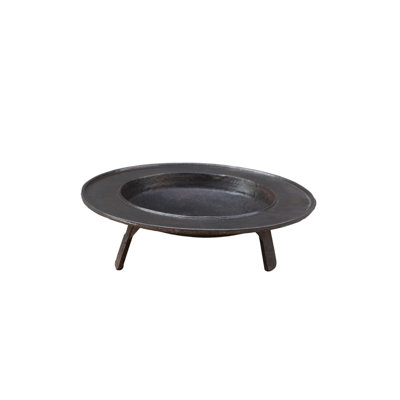Round Iron Wood Burning Fire Pit