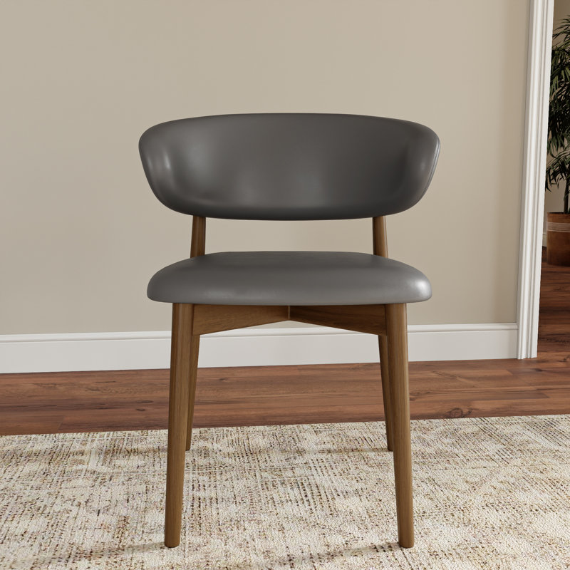 Round Pedestal Swanigan 4/6/8 Seats Dark Walnut & Gray Set With Matte Sintered Stone Lazy Susan, 7, 30"H x 53"L x 53"W