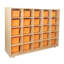 Casier 25 compartiments avec bacs Natural Environments-6849695-49971964-49971968