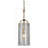 Todmorden 1 - Light Gold Single Pendant