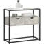 Gitano 81cm Glass Top Console Table-764613919