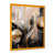 Impression dorée sur toile encadrée
