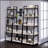 Kaula 15.6'' W 5 - Tier Bookcase in Natural and Black-933497788
