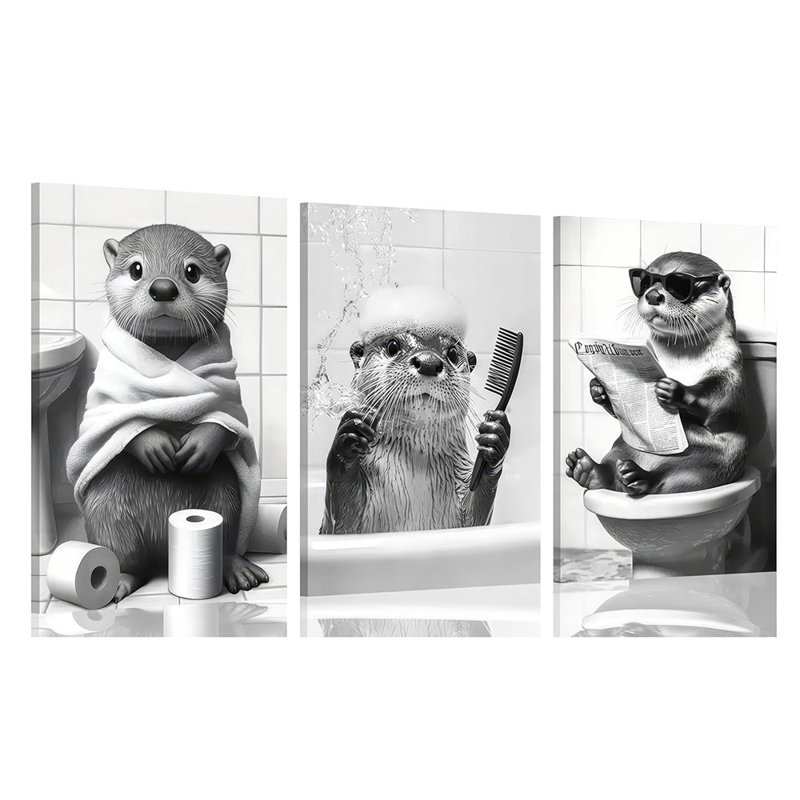 3 Piece Wrapped Canvas Set