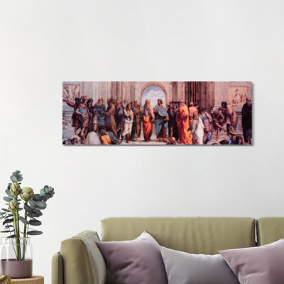 School Of Athens by Raphael - Wrapped Canvas Painting