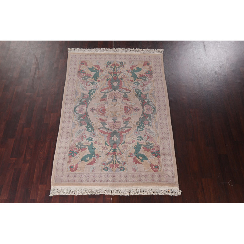 Tapis népalais en laine noué à la main 5 x 7
