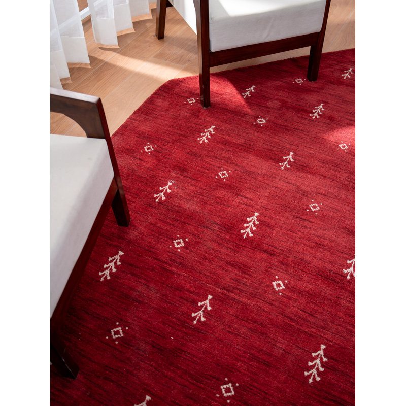 Tapis écologiques tissés à la main Onna, Octagon 8' x 8'