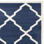 Tapis bleu marine / beige Ammundsen-1190976976