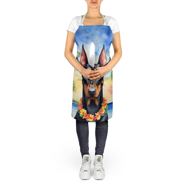 Floral Bib Apron